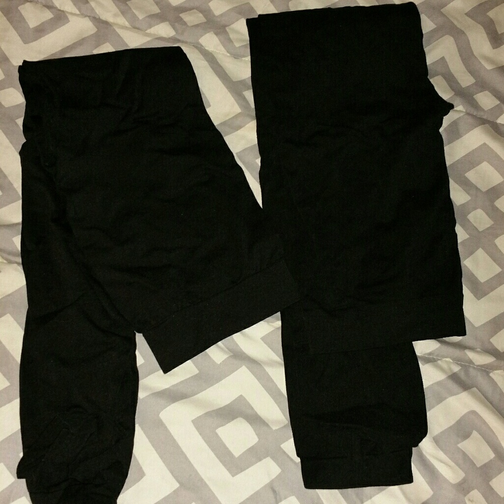 Two Pairs Footless Tights